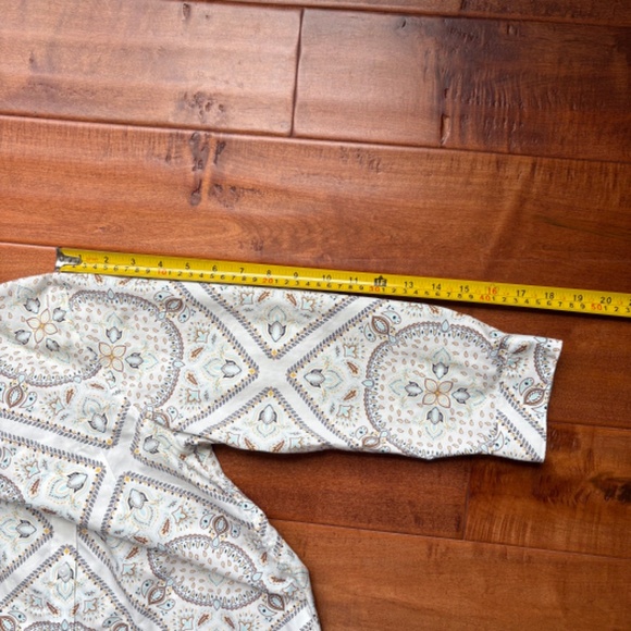 SHOW ME YOUR MUMU Marcella Top Ocean Drive Palms Raw Hem - Picture 10 of 14